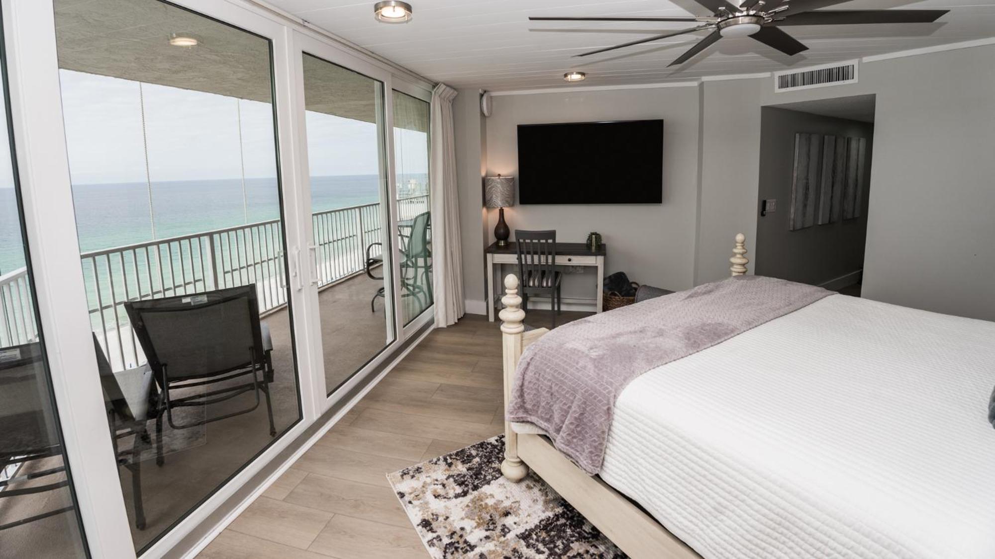 New Rental - 3Br 3Ba Corner Beachfront - 2024 Remodel - 3 Pools, Tiki Hut, Gym, Tennis Panama City Beach Exterior foto