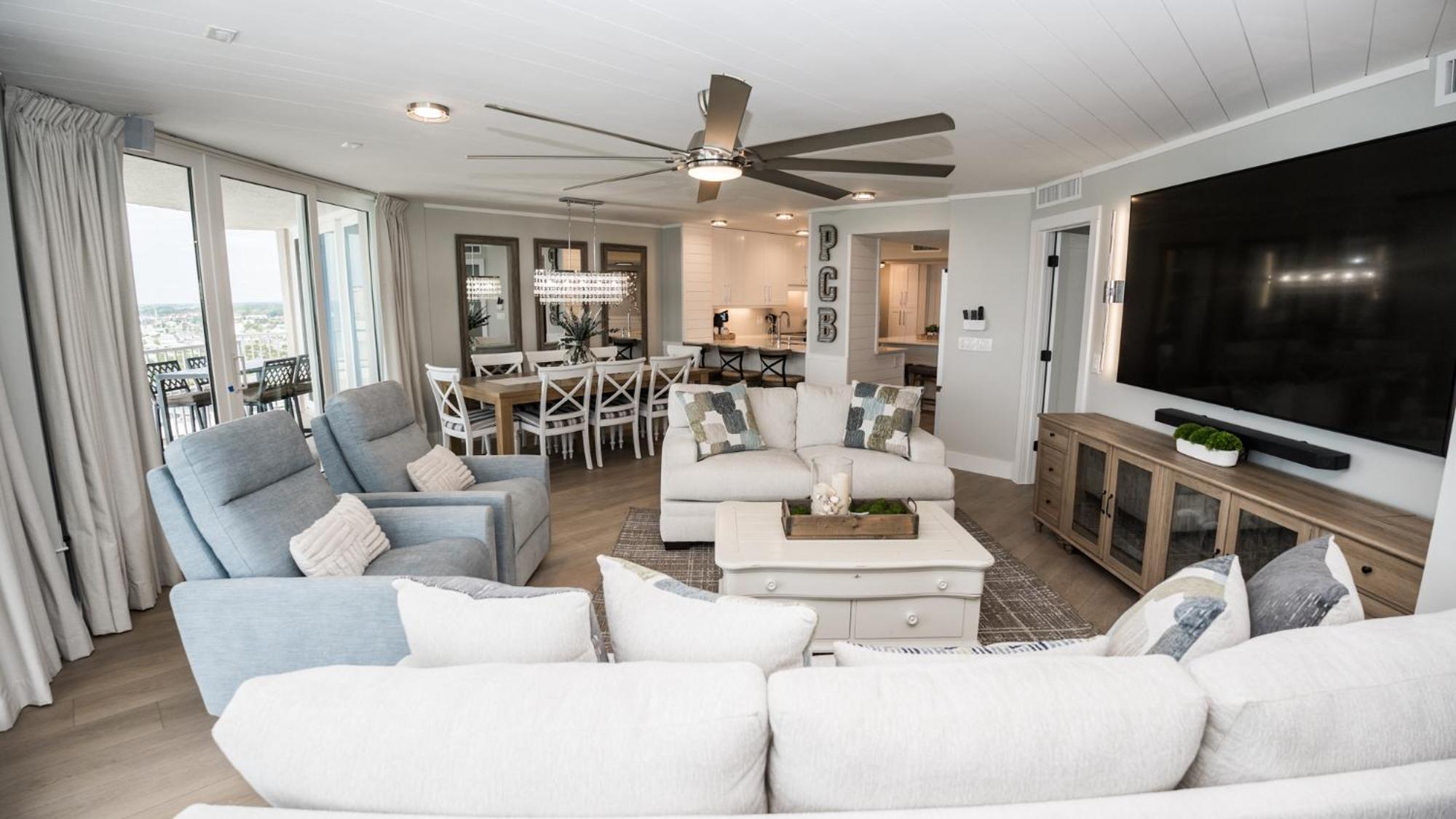 New Rental - 3Br 3Ba Corner Beachfront - 2024 Remodel - 3 Pools, Tiki Hut, Gym, Tennis Panama City Beach Exterior foto