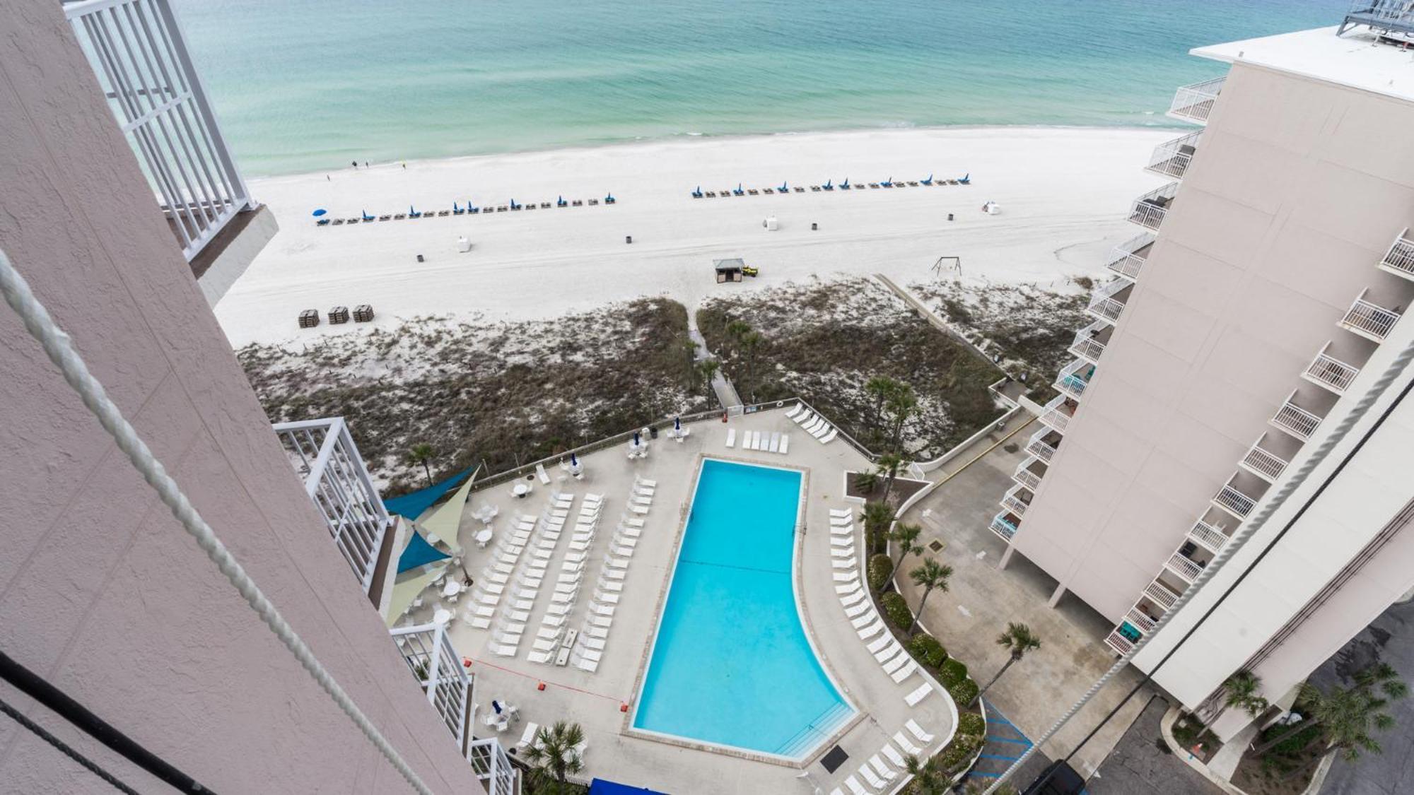 New Rental - 3Br 3Ba Corner Beachfront - 2024 Remodel - 3 Pools, Tiki Hut, Gym, Tennis Panama City Beach Exterior foto
